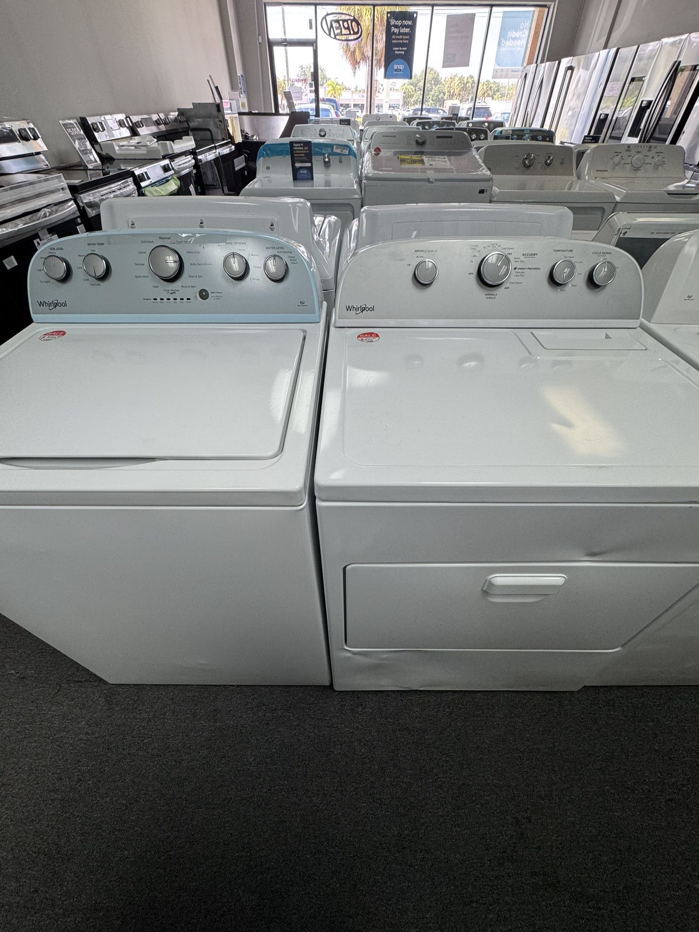 Washer And Dryer