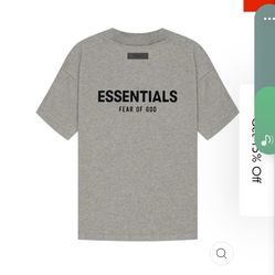 Brand new Essentrial t-shirt sz small dark  oak color