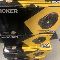 Kicker Subwoofers On Sale Today!