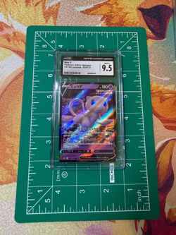 2022 Pokemon Japanese Sword & Shield VSTAR Universe Alt Art Mew V #53 CGC 9.5 MINT+