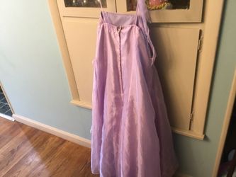 Girls size 14 Easter dresses 9$ each one lilac and one ivory