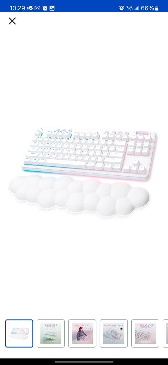 logitech, g 715 light speed, wireless clicky keyboard