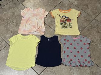 Little Girl’s Shirts-Size 4T