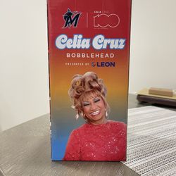 Miami Marlins Baseball Celia Cruz Bobblehead Bobble