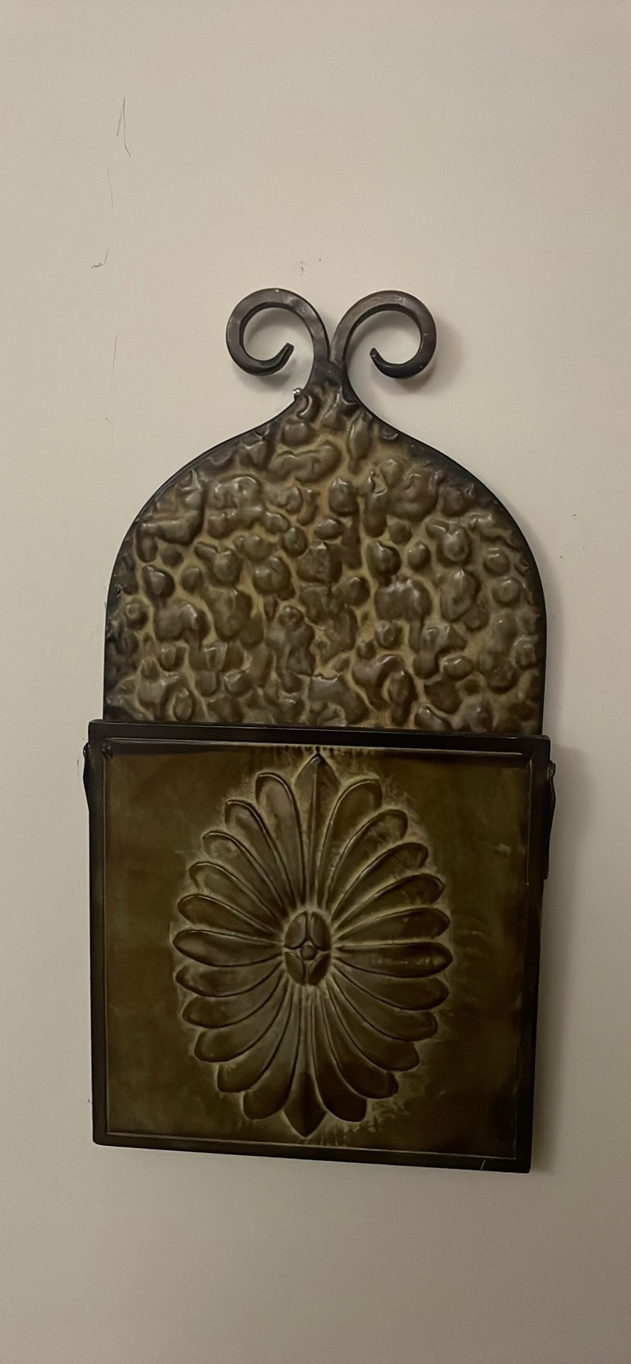 Antique Boho Mail Holder