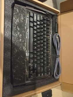 DRY STUDIO Black Diamond 75 Mechanical Keyboard - Carbon Special Edition