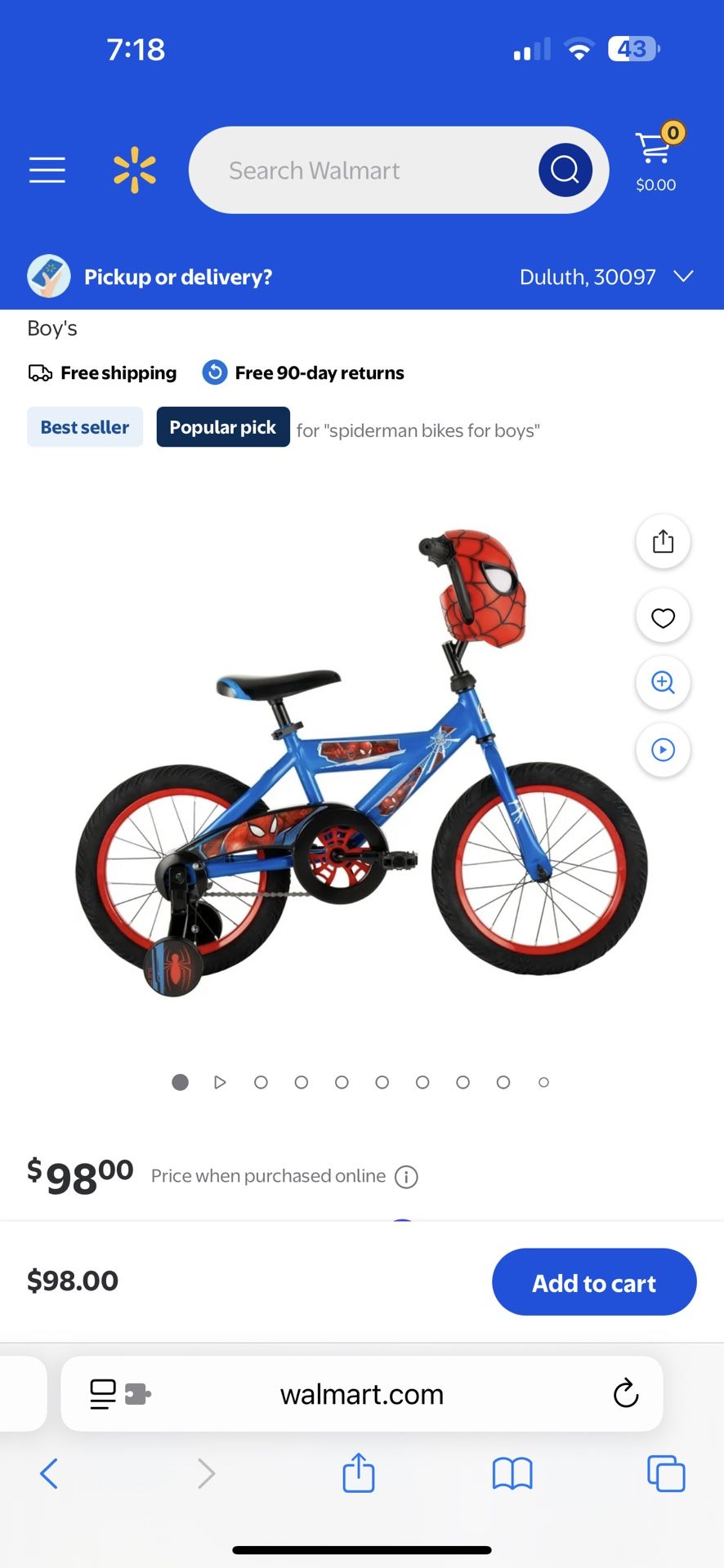 Kids Bicycle - Price Negotiable