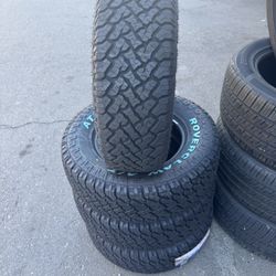 265/70R16 SET OF 4 ALL TERRIAN TIRES ON SALE 