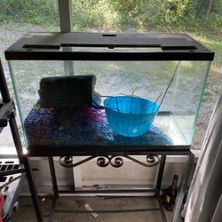 55 Gallon Fish Tank With All Accessories 