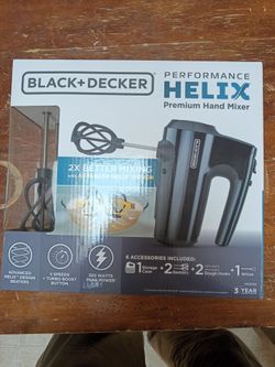 Black & Decker Performance HELIX Premium Hand Mixer