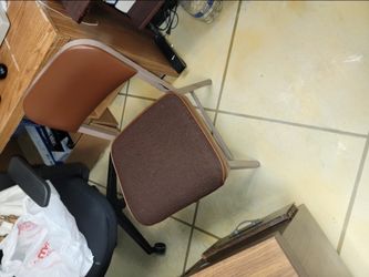 Brown Metal Chair