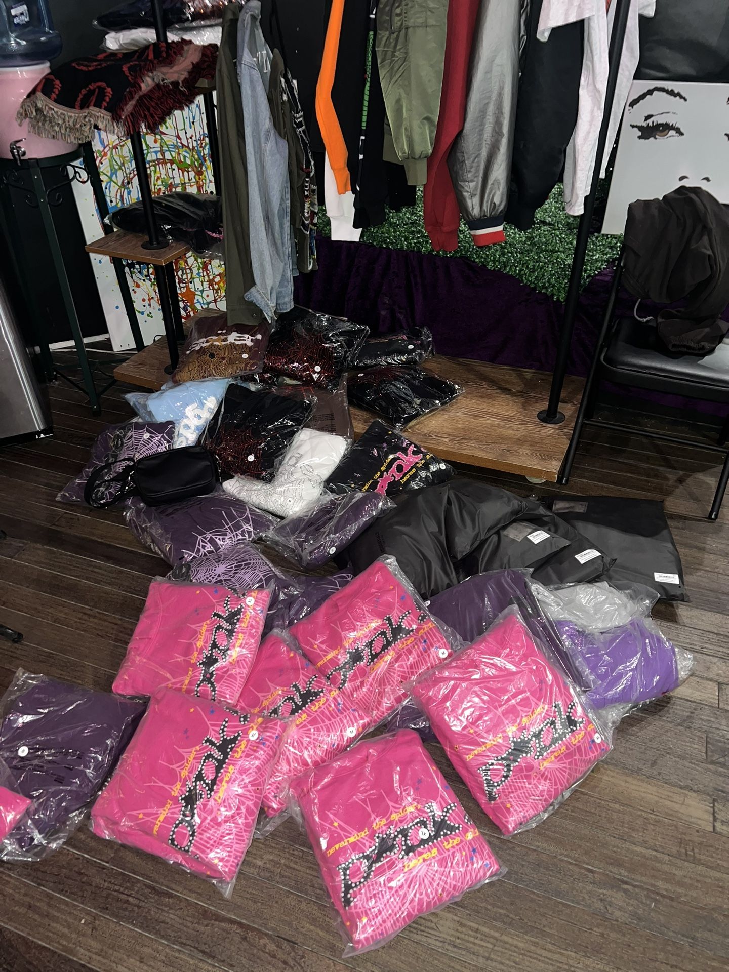 Spider Sp5der Hoodies And Sweatpants
