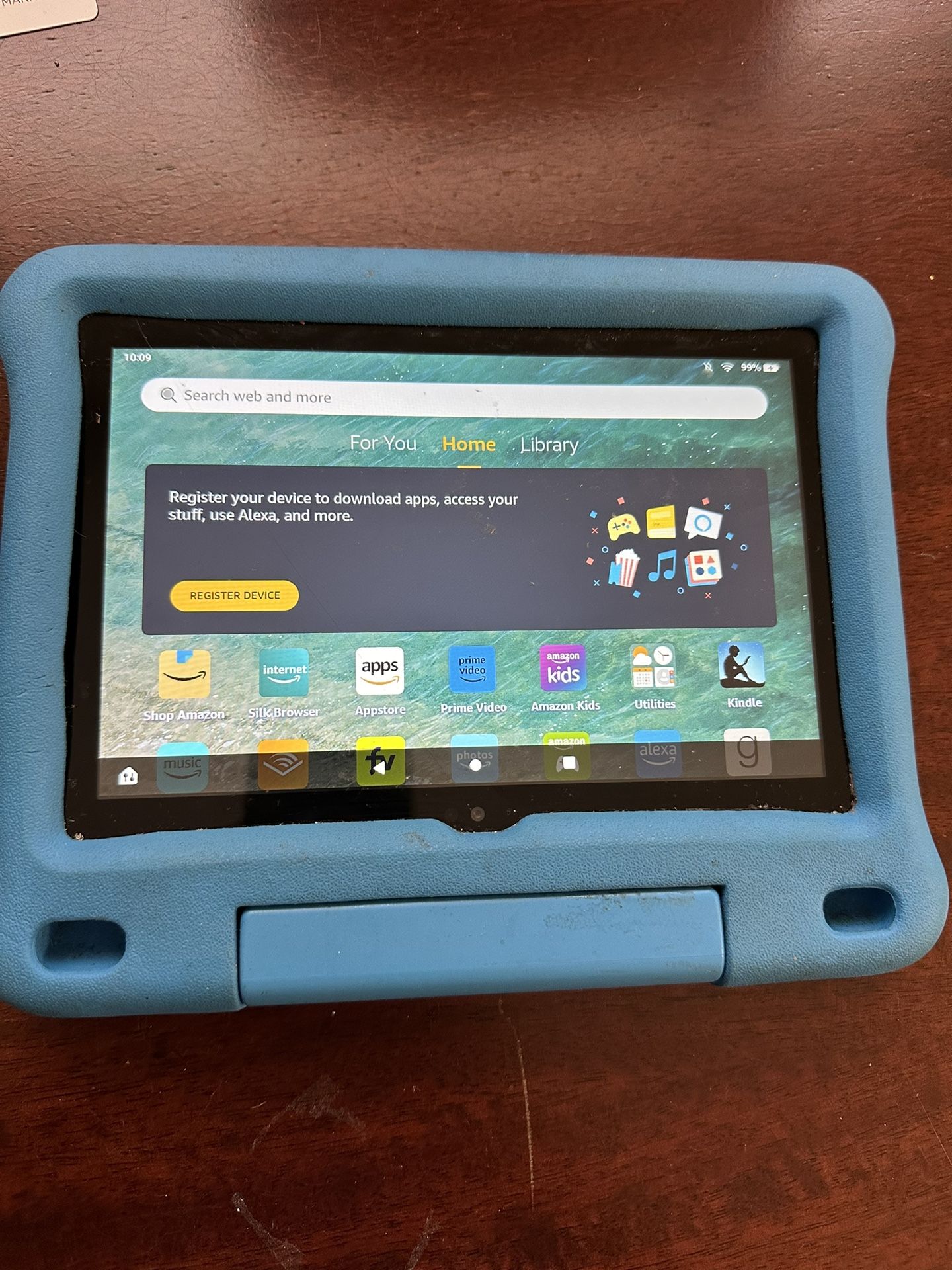 Amazon Fire tablet