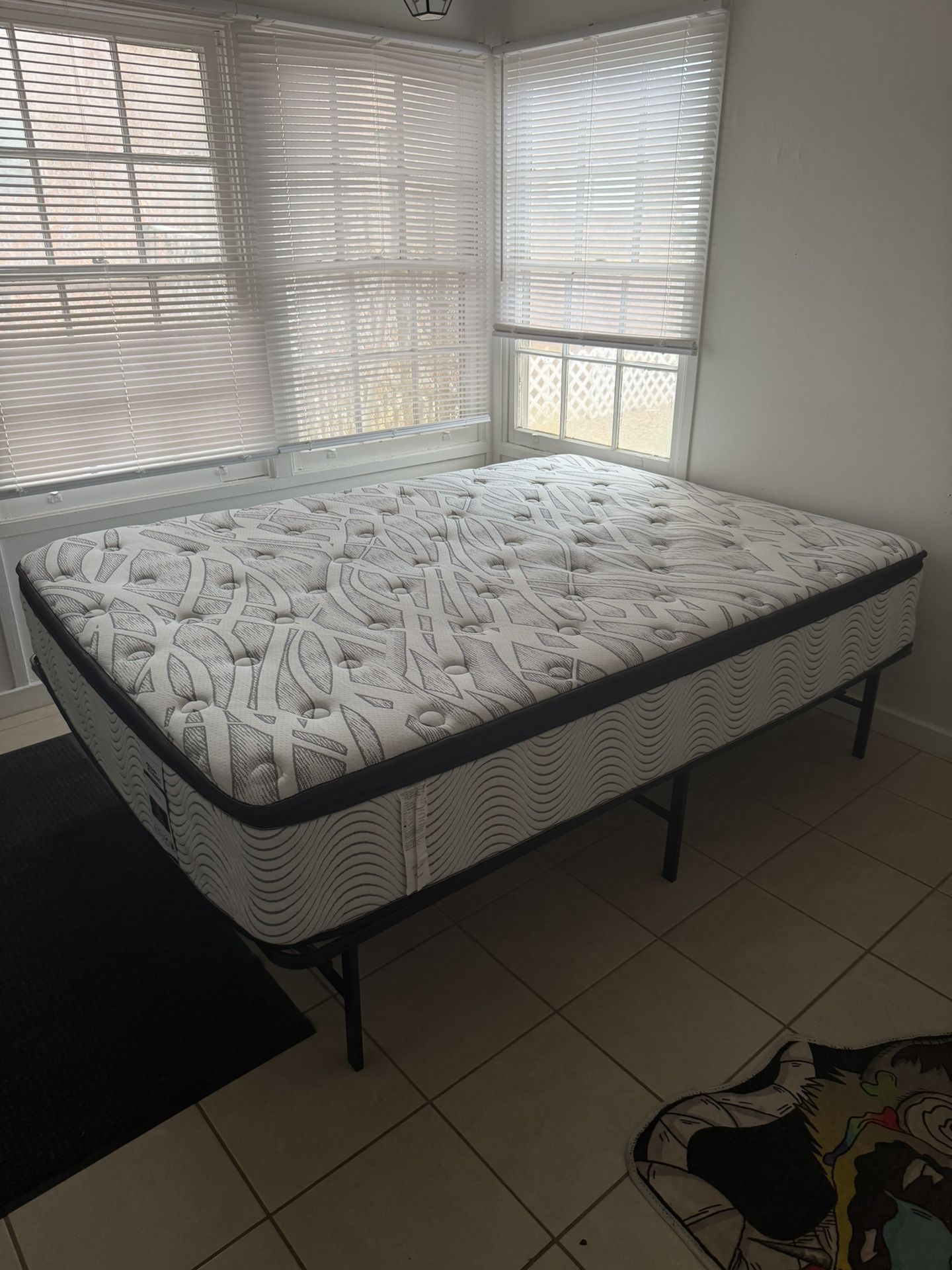 Queen Sized Bed + Frame