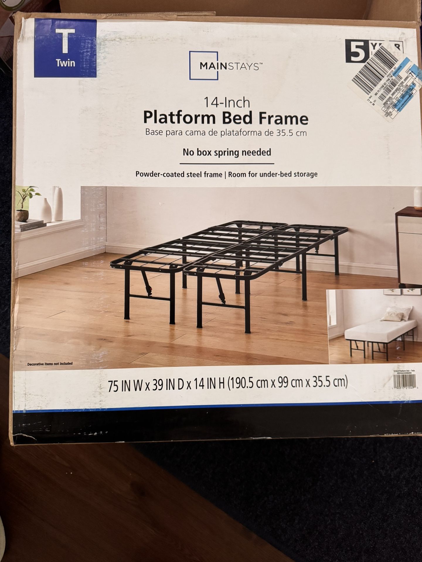 Bed frame And Mattress