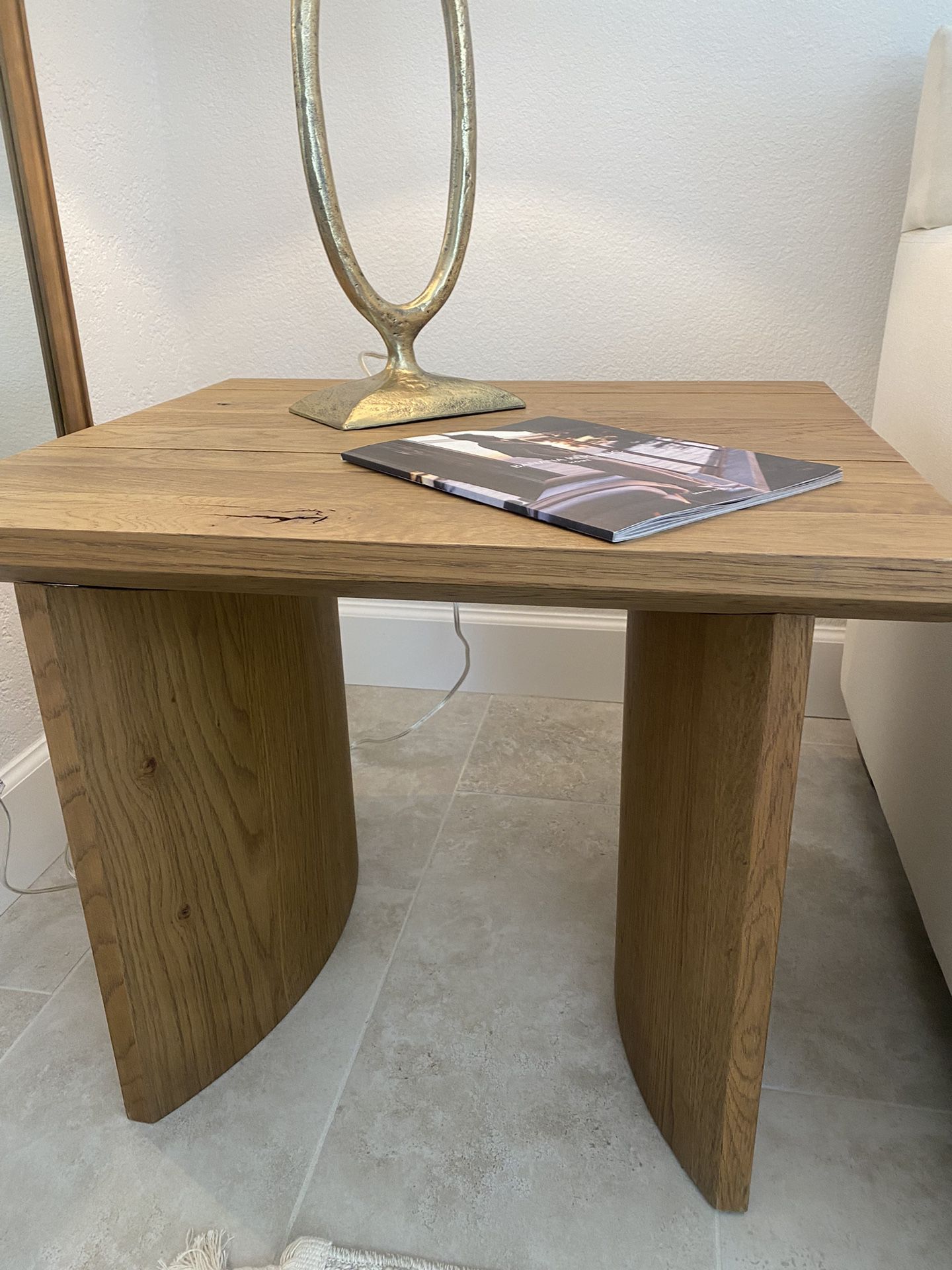 Stunning West Elm End Table 