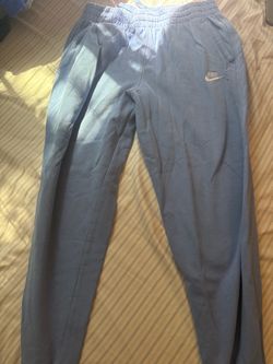 light blue nike sweatpants