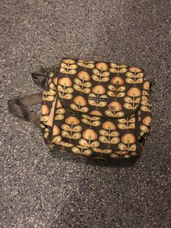 Petunia Pickle Bottom Waterproof Diaper Bag/Backpack with Changing Pad