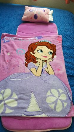Sofia the first nap mat with pillow