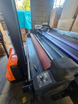 Mimaki cjv300-160 plus and laminator