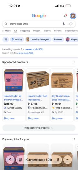 Cream suds