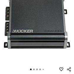 Kicker 400.1 Mono Car Amp