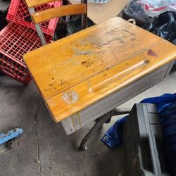 Antique Kids Desk