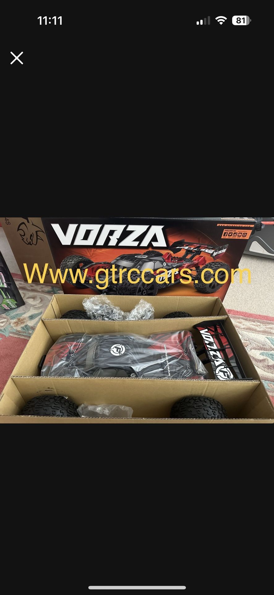HPI Racing - Vorza Truggy Flux RTR, 1/8
