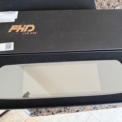 FHD Rearview Mirror Dash Cam (Car DVR) with 256GB Memory Card