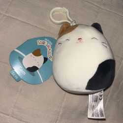 Squishmallows “CAM” Keychain.