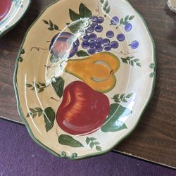 Oval Fruit Plate 18 X 13