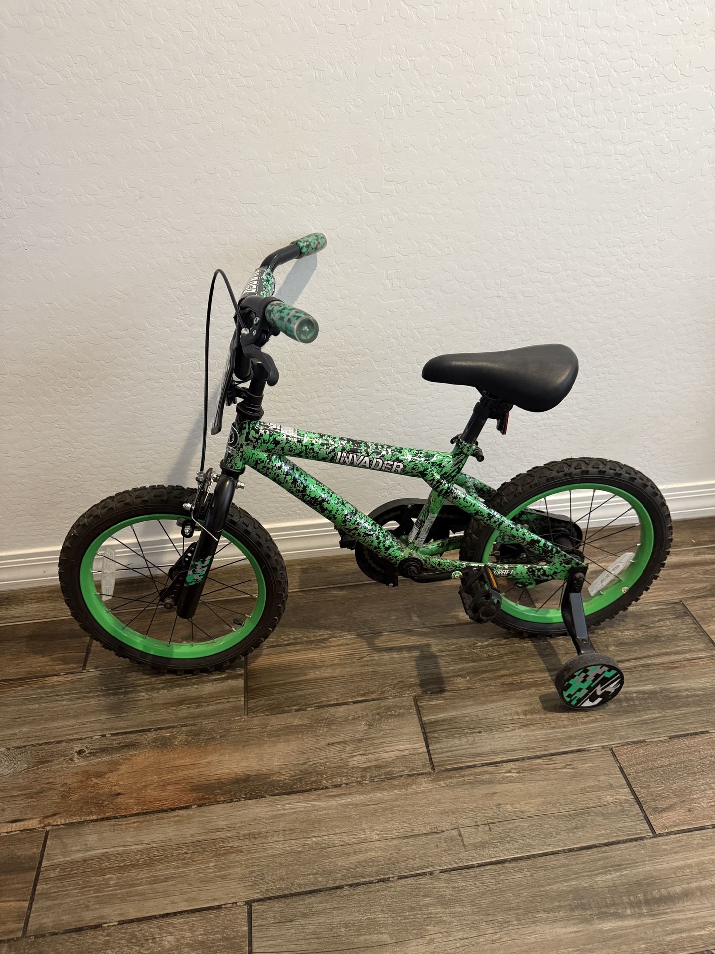 Kids Bicycle 16” Green Bike