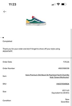 Vans Premium Old Skool 36 Pearlized Yacht Club Big Kids 'Green/Multicolor'