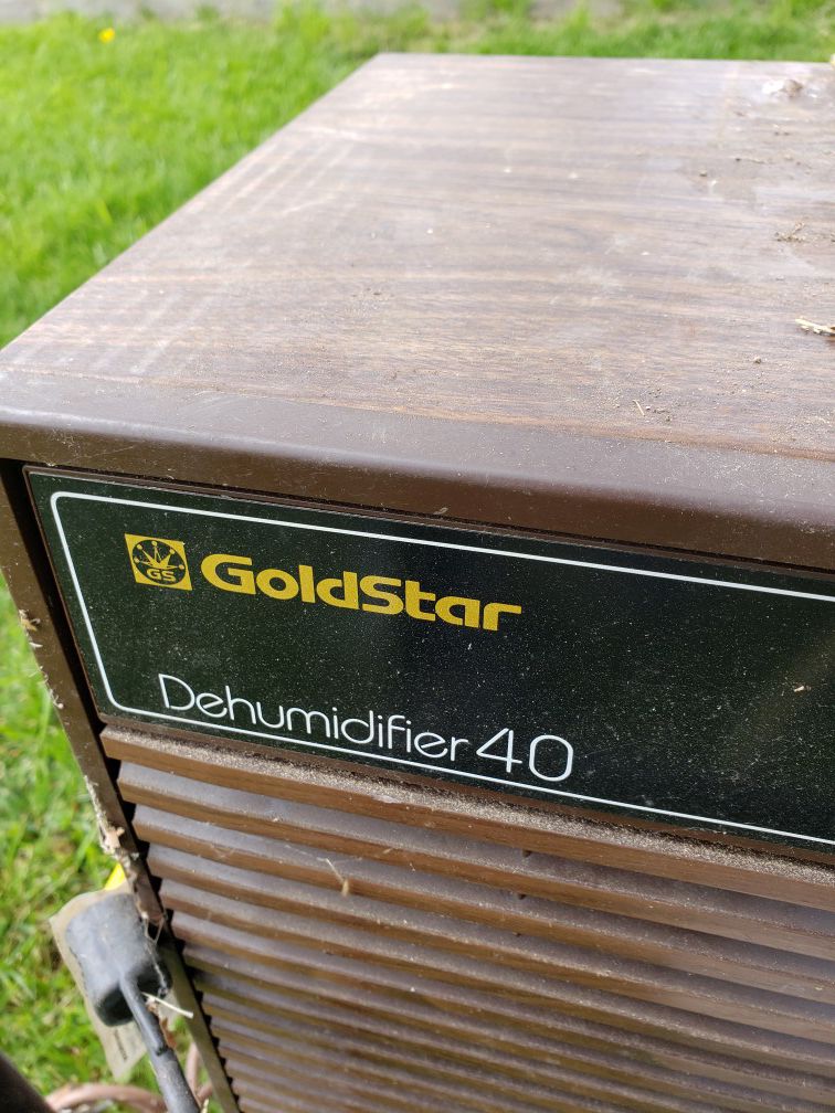 Goldstar Dehumidifier 40