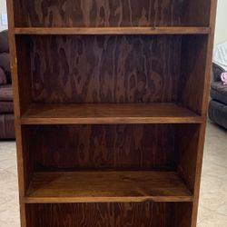 Wooden Bookshelf 