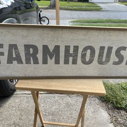 Farm House Sign