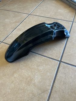 Black Front Fender