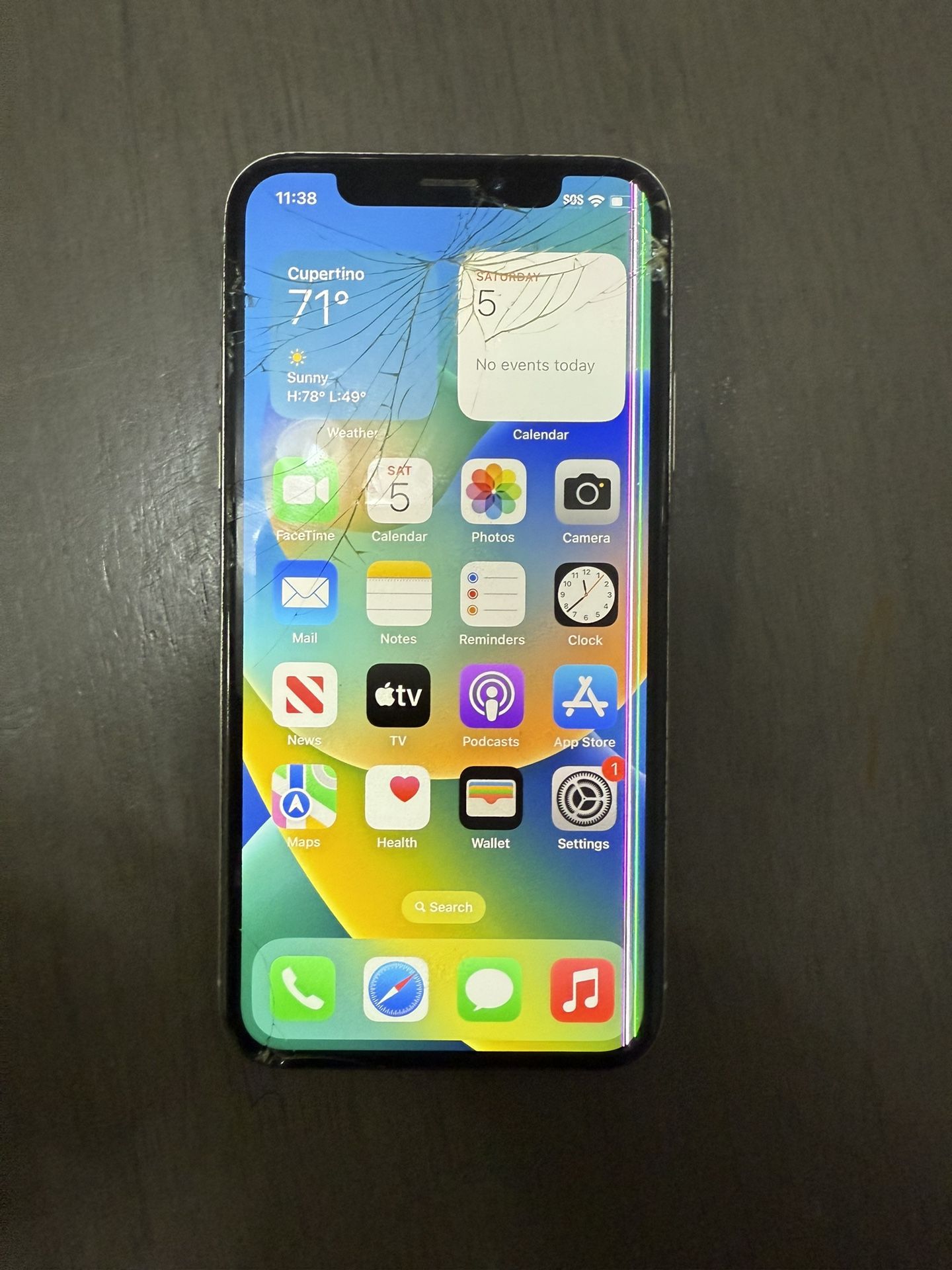 iPhone X fully unlocked