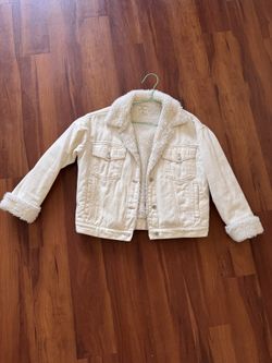 Demin jacket with fur- women’s