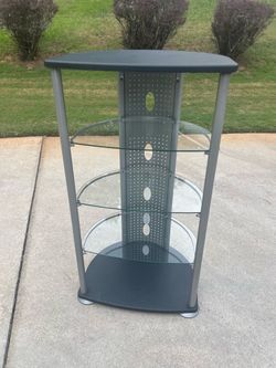 5 tier glass shelf