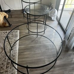 Coffee Table And Two End Tables 