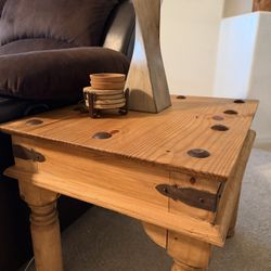 Rustic Coffee Table & End Table