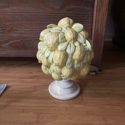 Ceramic Lemon Tree $15