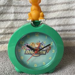 Digimon Digital Monsters Playfully Yours Alarm Clock Bandai 2000