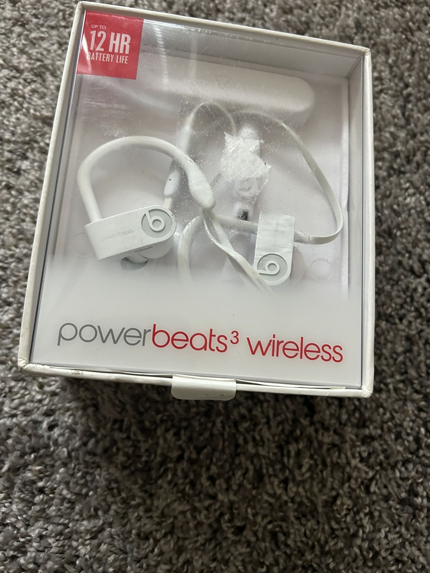 Authentic Beats by Dr. Dre Powerbeats 3 Wireless Headphones in Retail Box!
