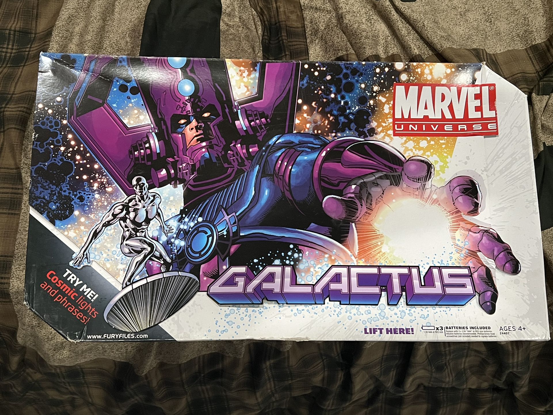 Marvel Universe Masterworks Galactus Action Figure with Silver Surfer - 24407