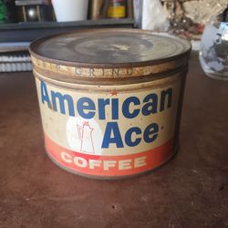Rare American Ace Tin Tobacco