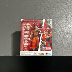 SH Figuarts Super Saiyan God Goku 3.0.