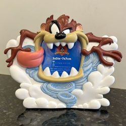 Looney Tunes -Warner Brothers -Taz Picture Frame 3 x 3” 