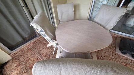 Patio Dining Table and Chairs Set